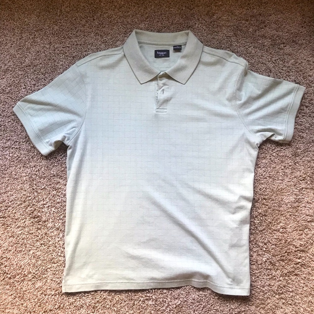 Haggar Teal Men’s Dress Shirt